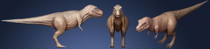 3D model T Rex (STL)